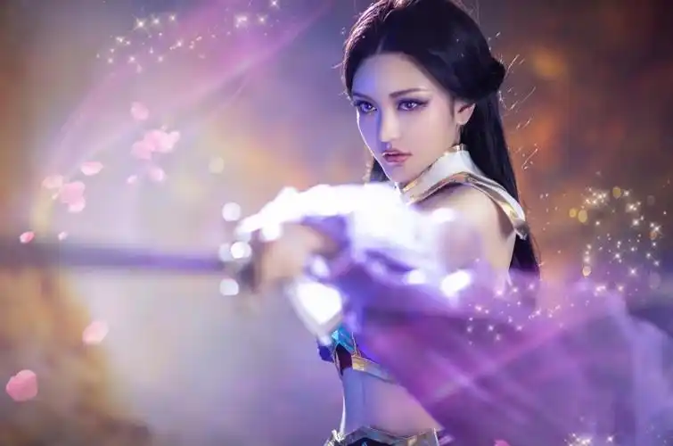 露娜紫霞仙子cos