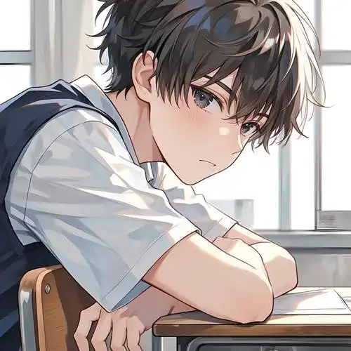 高中生男生头像🎨漫画风