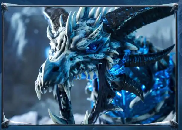 blizzard 暴雪 魔兽世界 冰霜巨龙 辛达苟萨 典藏雕像