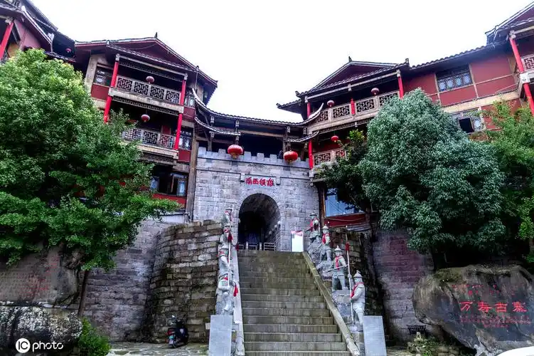 重庆土家第一寨 石柱万寿古寨风光