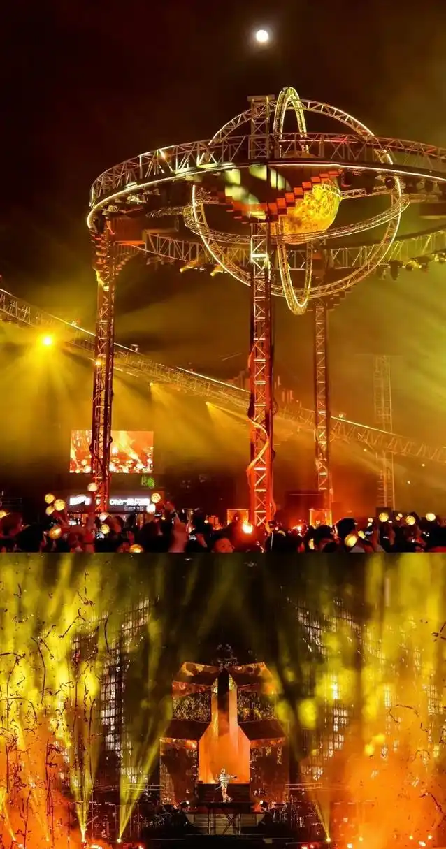#华晨宇演唱会舞美像科幻大片# 在现场真的很震撼! #华晨宇演唱会舞美