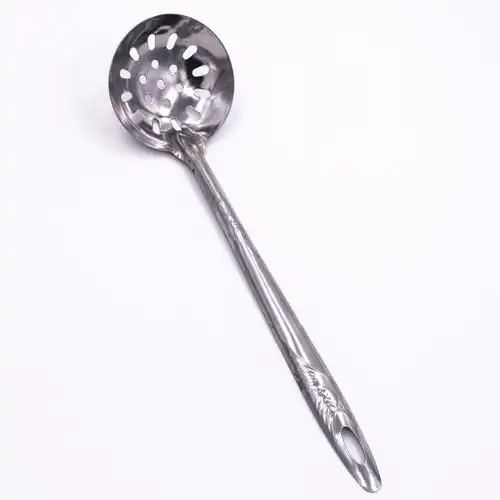 小漏勺油漏火锅漏勺不锈铁火锅勺分餐勺油勺一元店两元店地摊货源