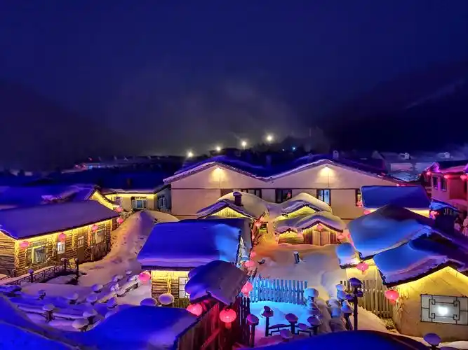 醉在雪乡醉在童话里