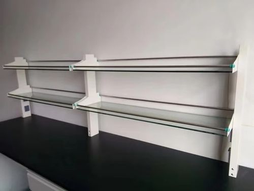 化验室试剂架 实验室钢玻试剂架铝合金药品架化验室铝玻货物架实验台