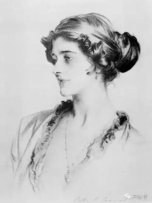 绘画大师萨金特,经典素描速写!