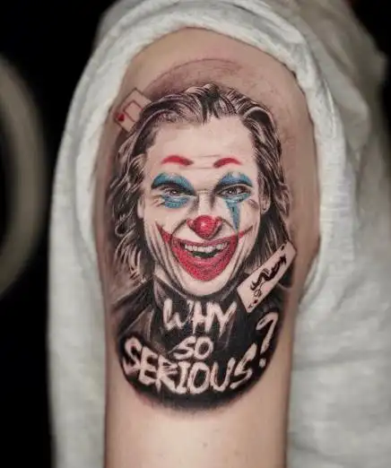 最新小丑纹身图案精选
