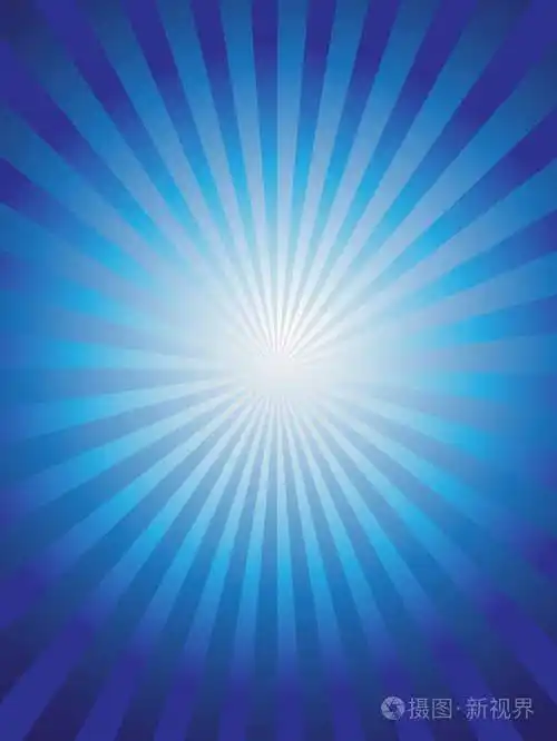 闪闪发光的蓝色阳光背景