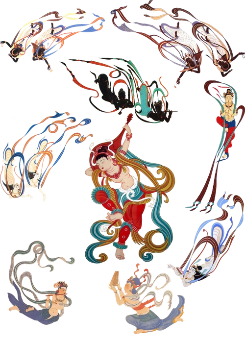 敦煌飞天仙女古代神话