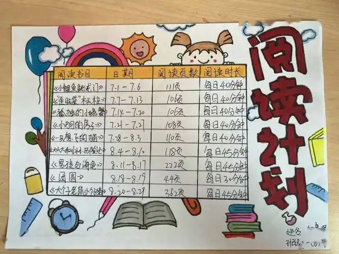 书香氤氲缤纷暑假悦读一夏海门区第一实验小学一年级暑假读书活动