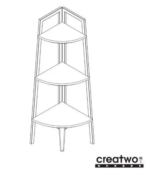 食物展示柜简笔画