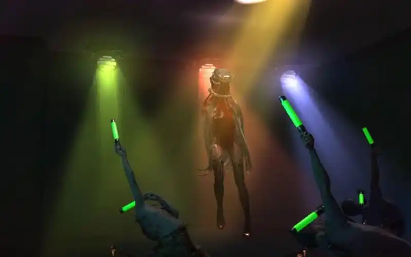 恶灵附身长腿灯女大姐姐热舞彩蛋具体位置