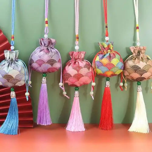 新款香包香囊随身古风袋子端午节空袋小荷荷包香包