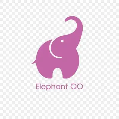 卡通版大象头logo