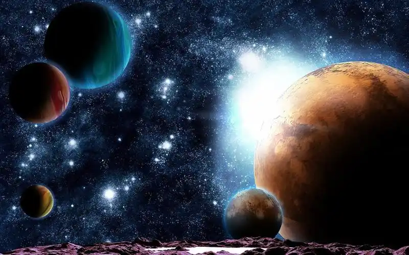 唯美璀璨星空图片电脑壁纸璀璨星空唯美天空天空美景浩瀚宇宙壮美美景