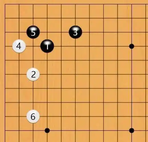 围棋初学者必须掌握的十三个星定式