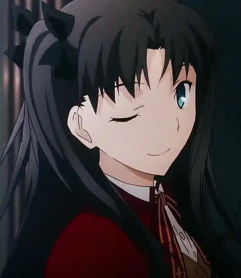 "尽情的生活下去才是我的野心."#远坂凛#动漫头像 - 抖音