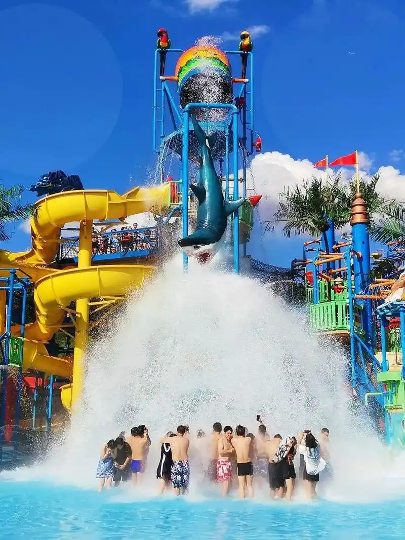 中华郡水上乐园.夏天就是要玩水呀,中华郡水上乐园5月27日开 - 抖音