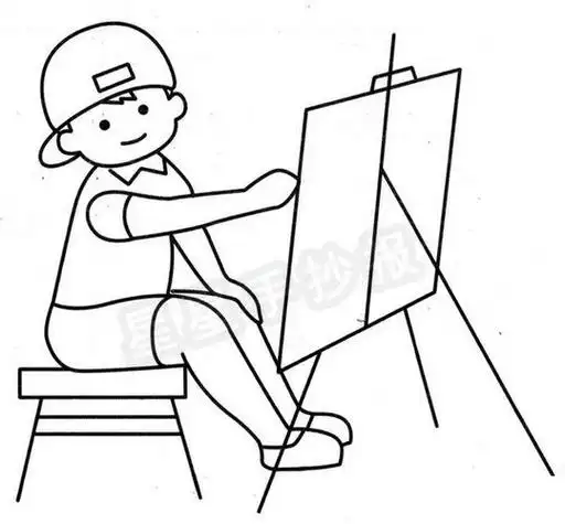 小朋友画画简笔画