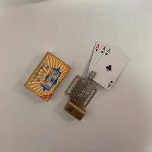 新品魔术道具牌变器电动t万牌鬼手自动感应变换器麻将牌九扑克特