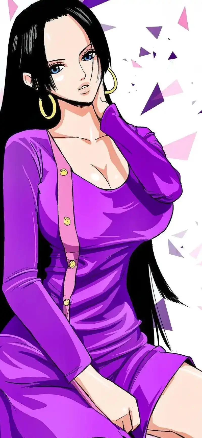 海贼王#海贼王壁纸 #女帝 #波雅汉库克 #壁纸 #动漫壁 - 抖音