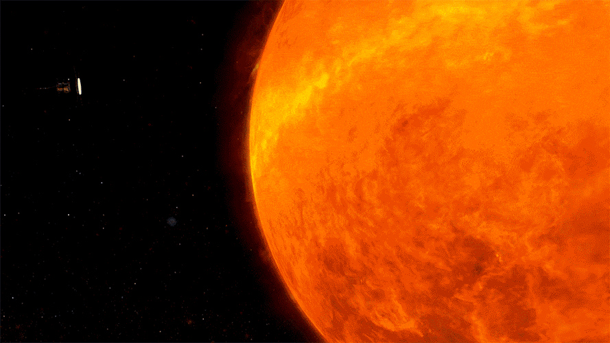 美国探测器穿越太阳日冕层高能粒子肉眼可见印度我晚上去