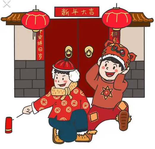 中国传统文化春节-五里小学三年级二班学生的快乐春节