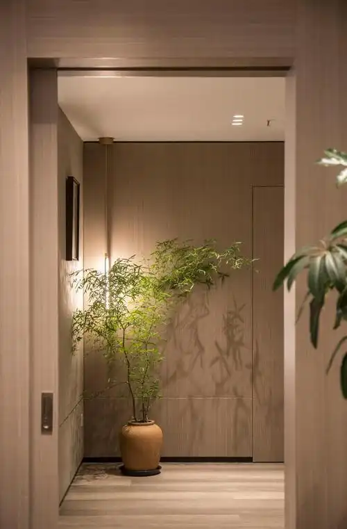 私人茶室装修效果图,东方禅意之美