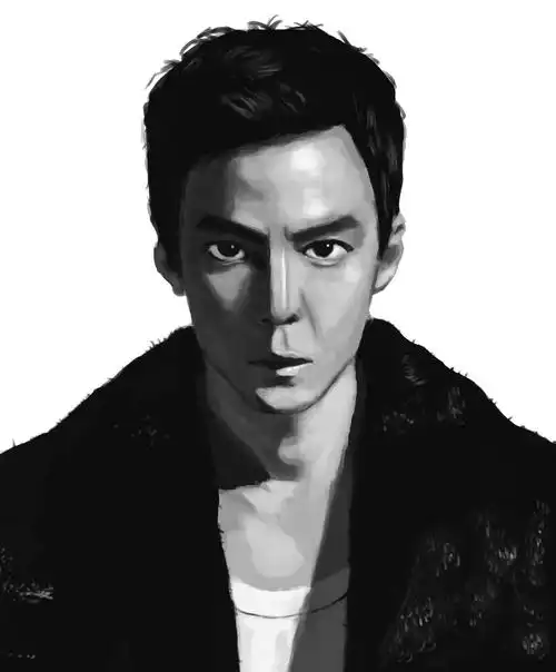 吴彦祖素描|花廊|花魁小站