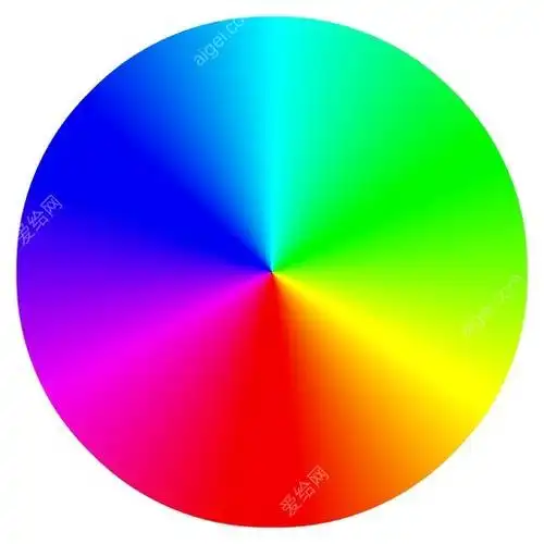 色轮光谱彩虹(colour-wheel-spectrum-rainbow)