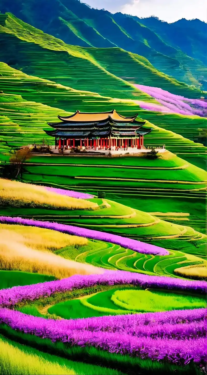 谁不喜欢这满屏诗画的世外桃源#桂林山水甲天下 #足不出户带你 - 抖音