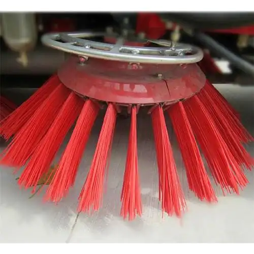 中联重科洗扫车配件宽扫刷高品质pe刷丝25*89mm扫路车毛刷批发