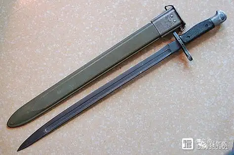 跨过一战,二战直至越战的美军m1917式刺刀