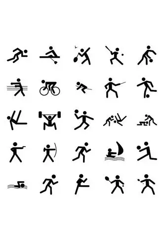 奥运会运动图标免抠