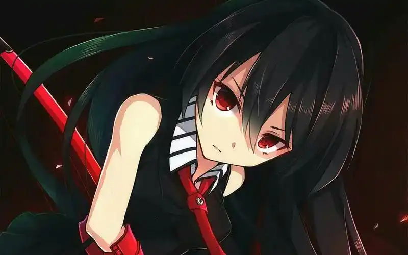 《斩!赤红之瞳》黑发红眼的杀手-赤瞳