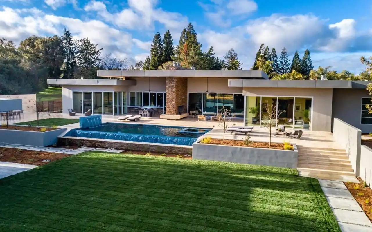 美国加州san jose的现代平层别墅 | 壕宅系列1256