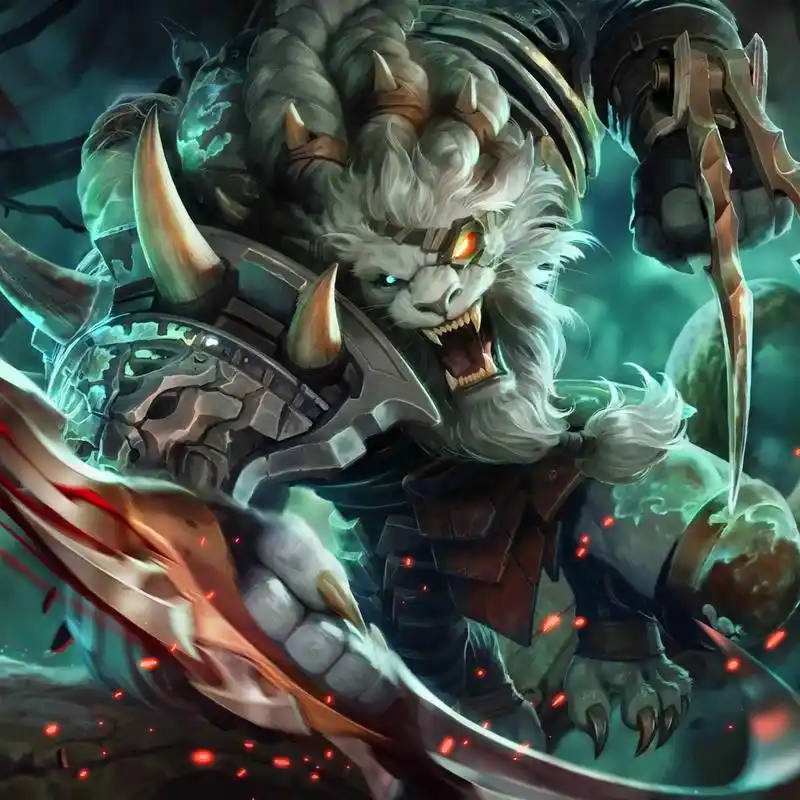 第三十一集|傲之追猎者 雷恩加尔 全皮.#英雄联盟 #傲之追 - 抖音