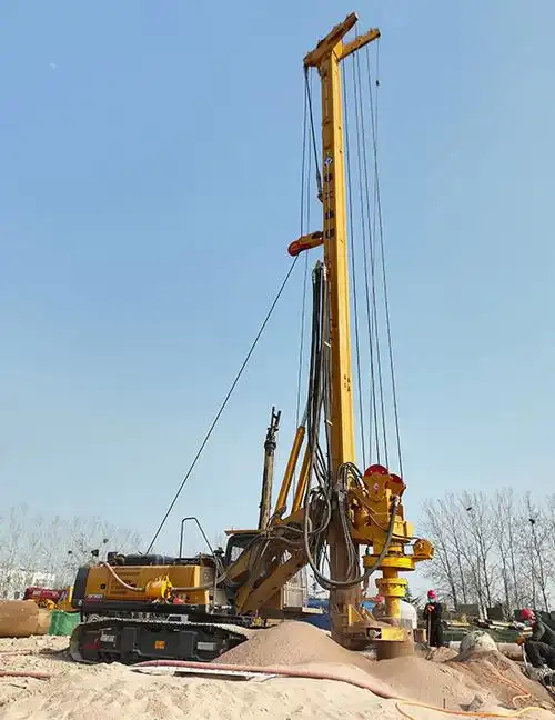 徐工气动潜孔锤钻机使施工效率提高8倍以上