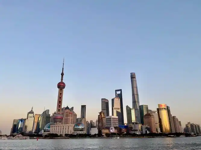 上海的地标建筑外滩景色真美