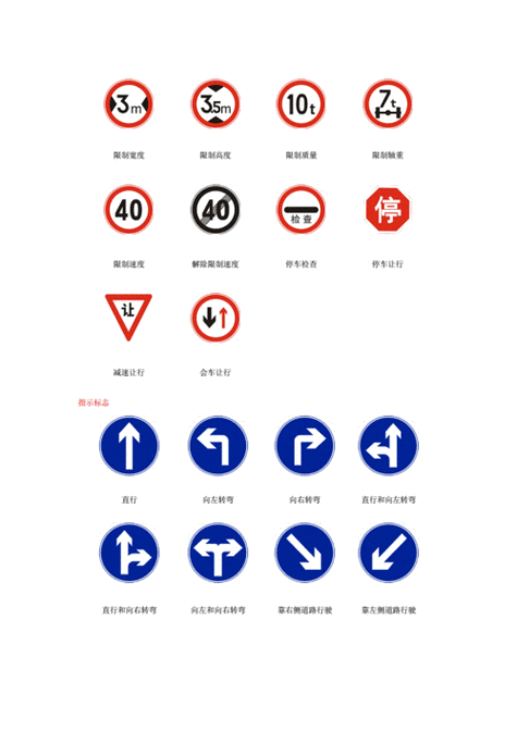 交通标志简笔画儿童交通标志简笔画儿童画