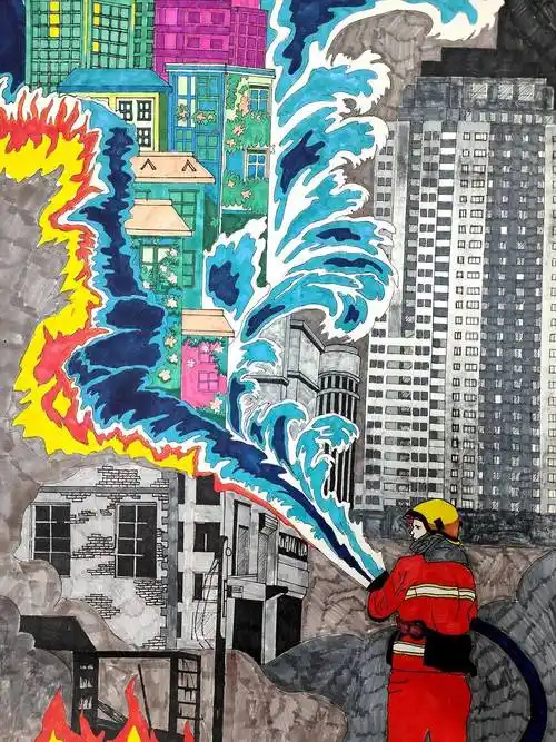 水彩水粉作品展活动开展以来,共收到全市各中小学校,幼儿园的1000余幅