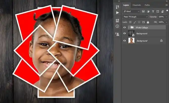 照片拼贴,在ps中制作别具一格的照片拼贴效果(3)