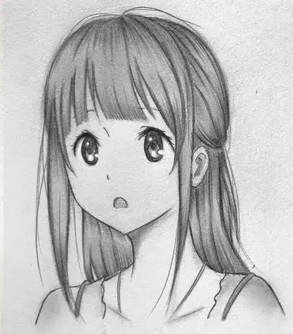 素描动漫手绘满足了我二次元的幻想