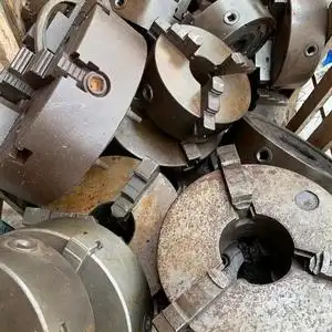 二手车床卡盘 外径200mm 250mm三爪卡盘配件