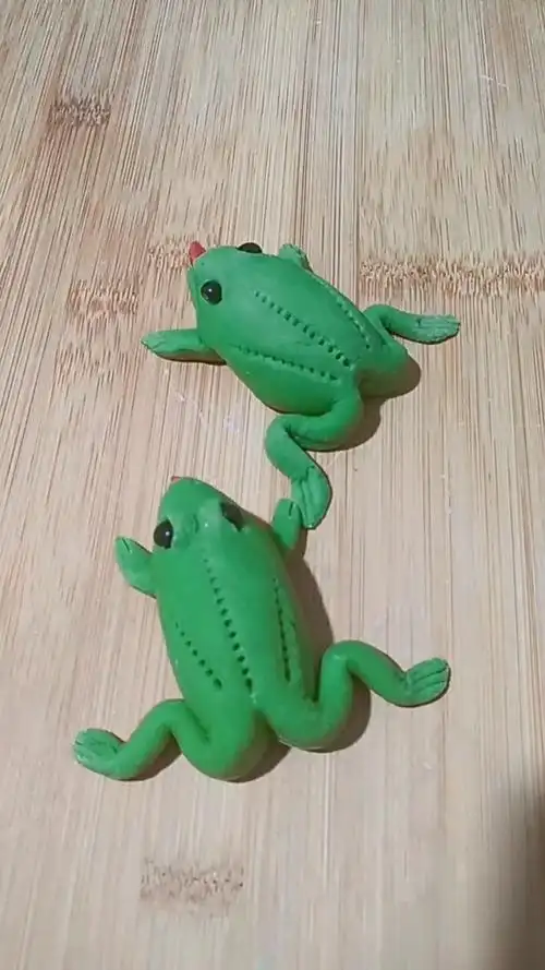 用面就能做出会跳舞的青蛙,孩子们最喜欢的小动物!#花样面食