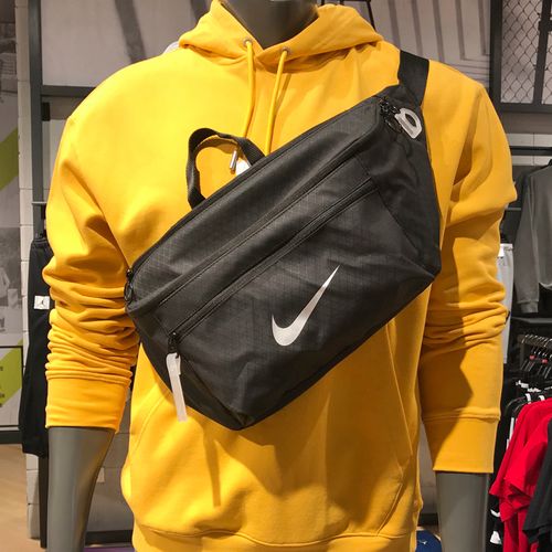 耐克nike运动休闲王一博同款腰包胸包学生大斜挎单肩包男女dn8114