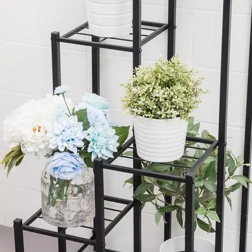 方管厚制阶梯式四层花架