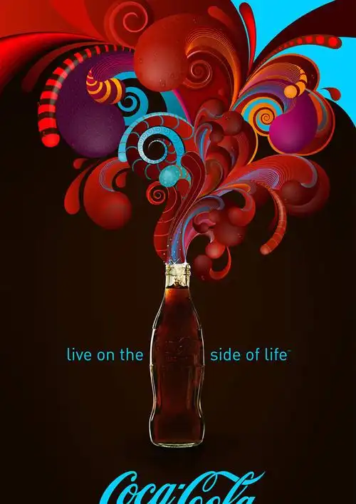 14款可口可乐广告海报设计