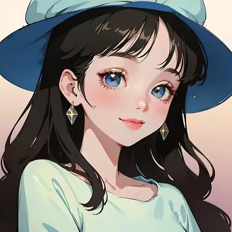 可爱戴帽子女生头像.爱夏日的晚风 傍晚 落日以及恰合时宜的你 - 抖音