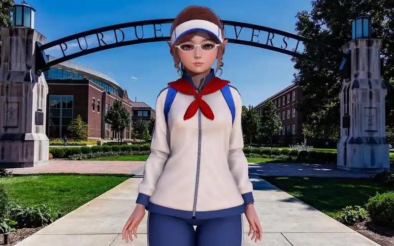 中国校服【ai少女服装卡】