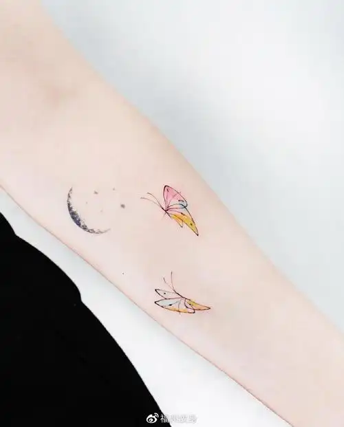 小清新纹身图案
